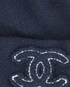 Chanel Embroidered CC Logo Beanie, other view